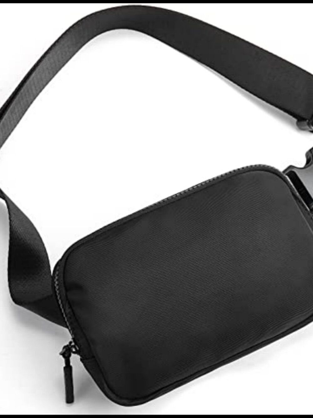 Fashionable Crossbody Belt Bag Water Resistant Fanny Pack Adjustable Strap